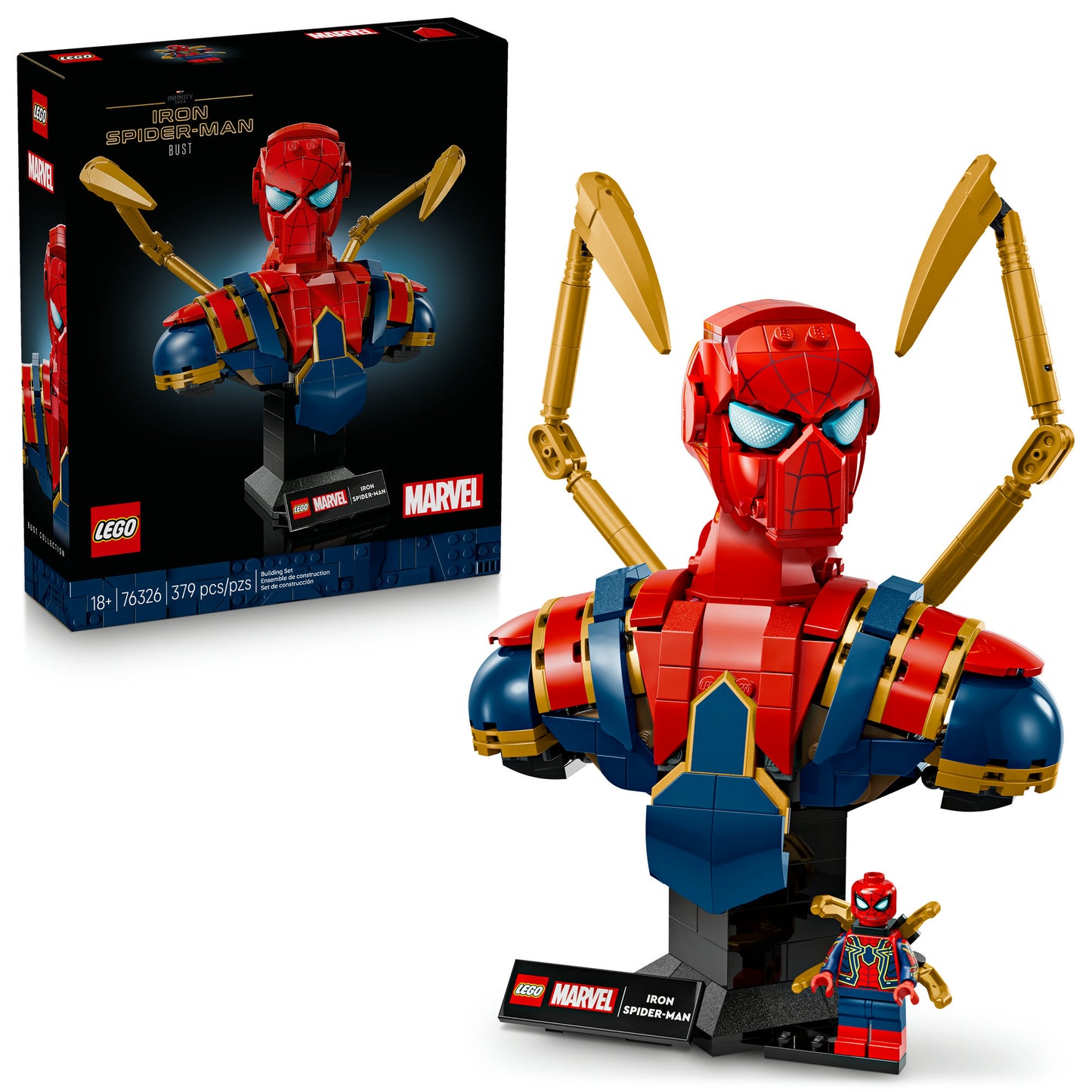 76326 Iron Spider-Man Bust