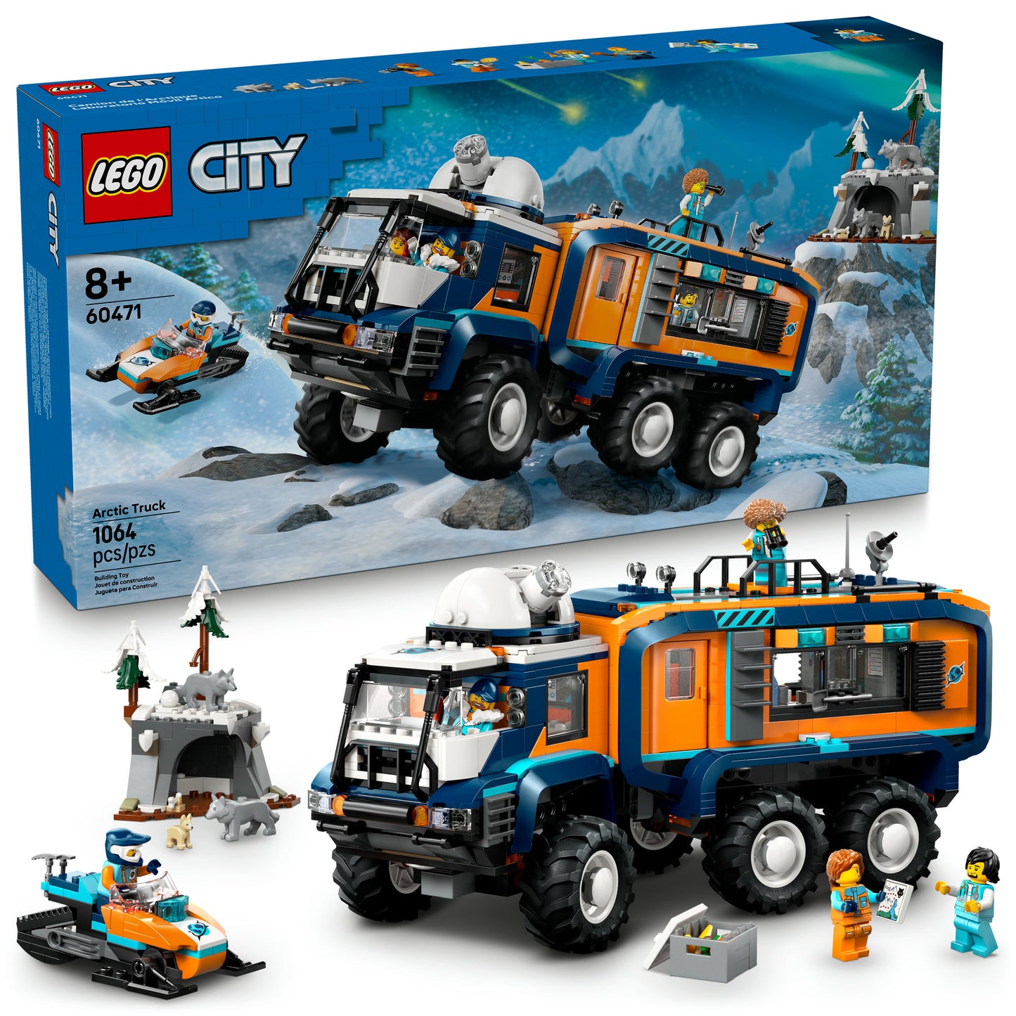 60471 Arctic Explorer Science Lab Truck