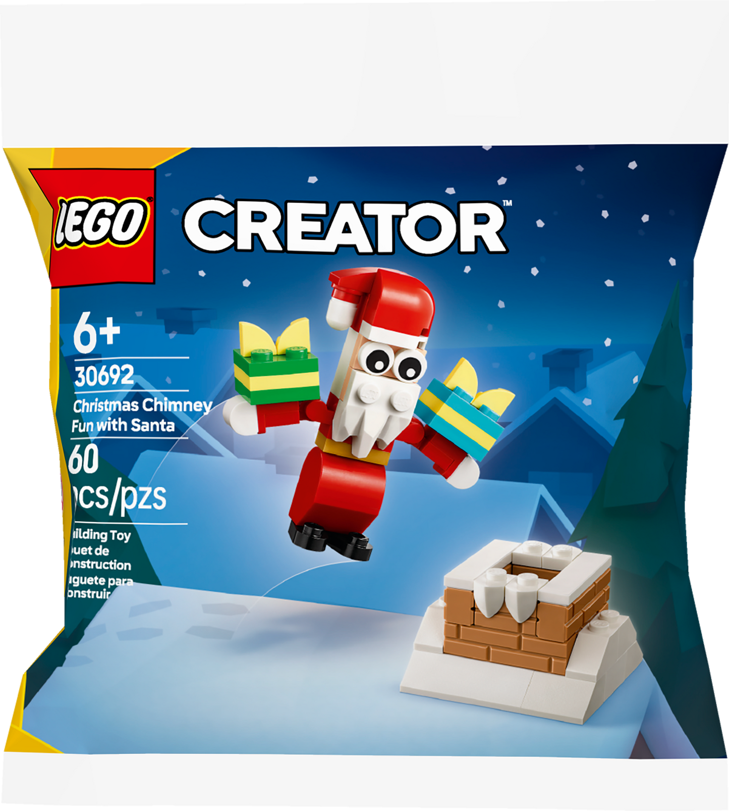 30692 Christmas Chimney Fun with Santa