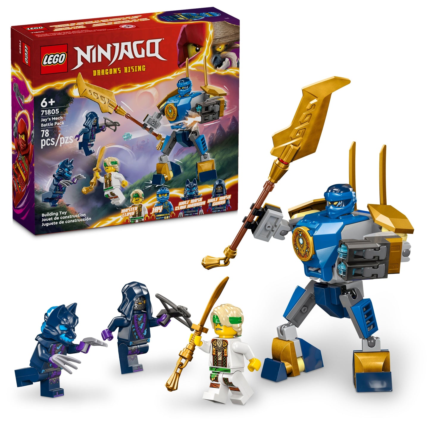 71805 Jay's Mech Battle Pack