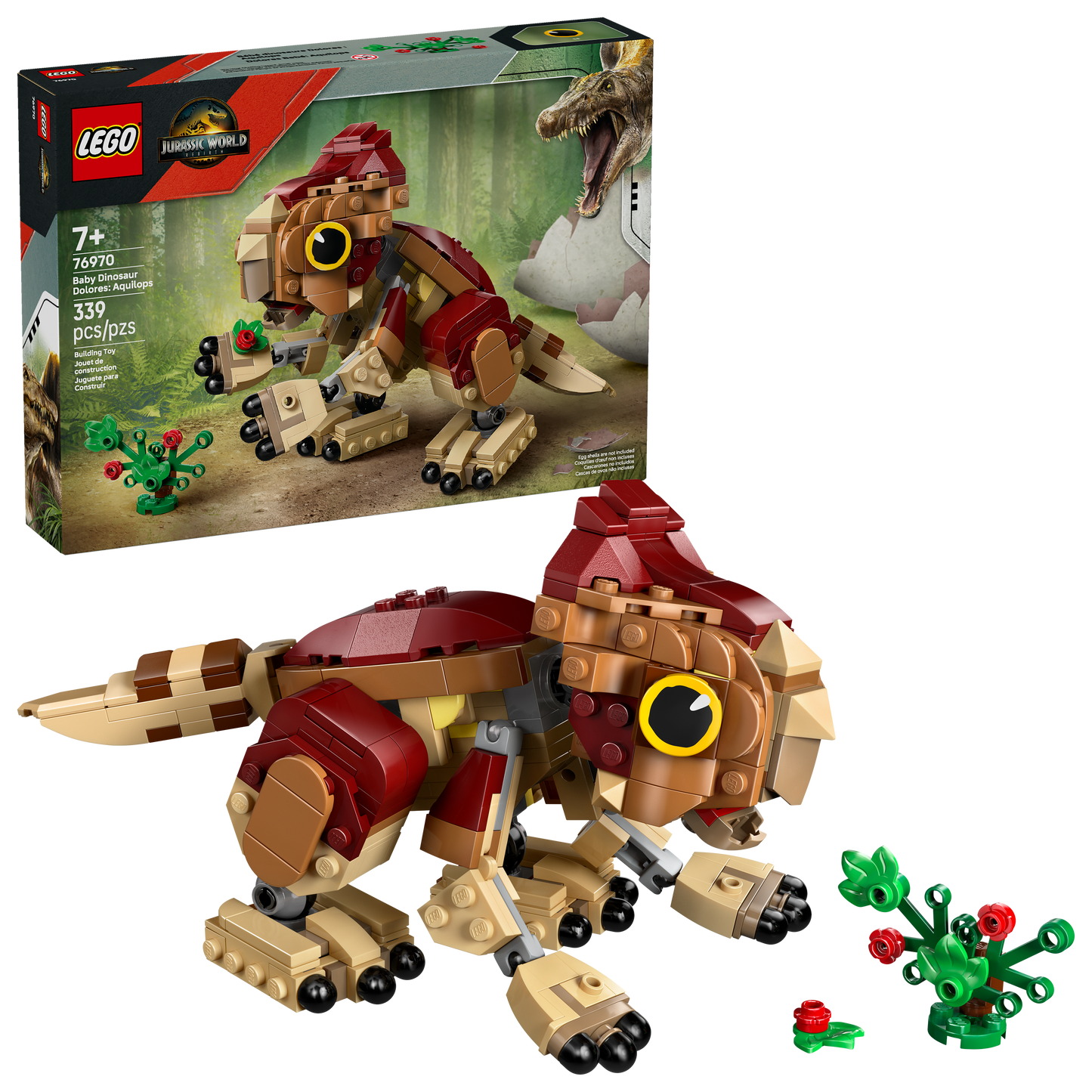 76970 Baby Dinosaur Dolores: Aquilops