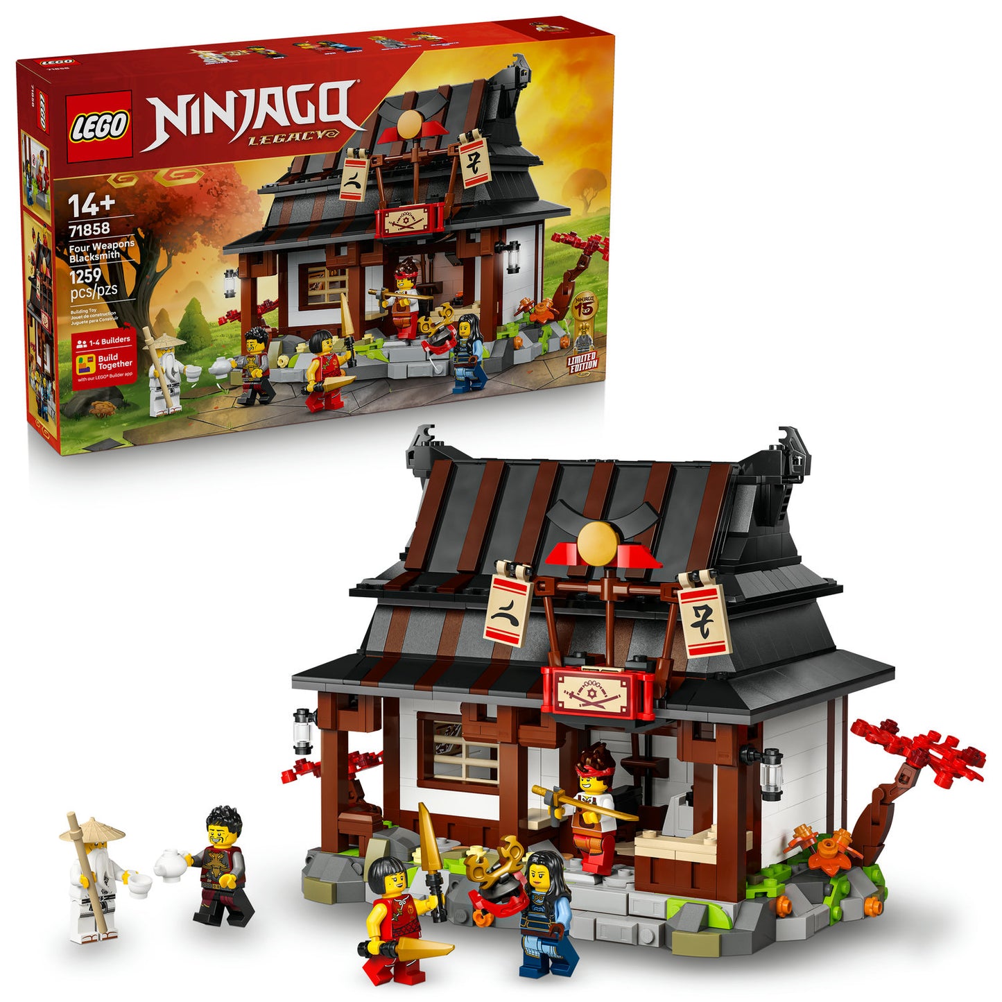 71858 Four Weapons Blacksmith 15th Anniversary