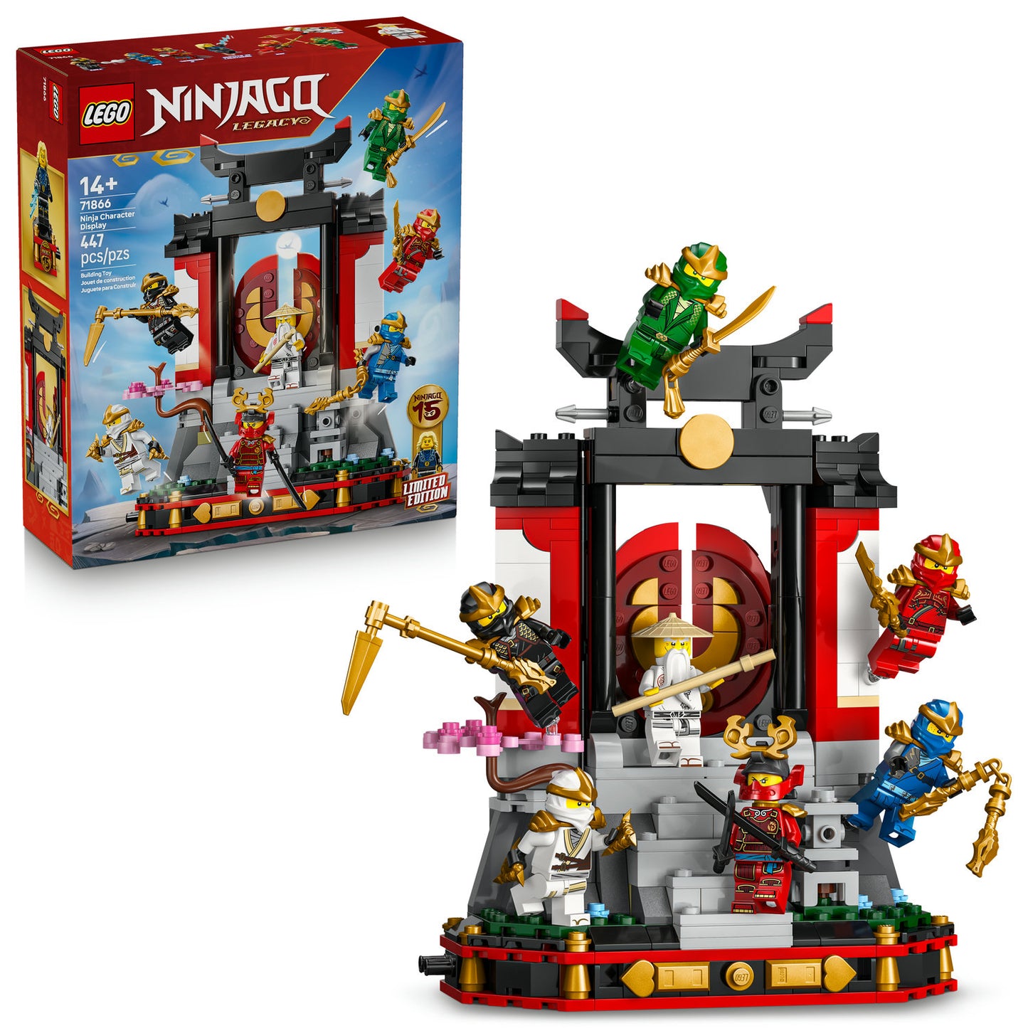 71866 Ninja Character Display 15th Anniversary