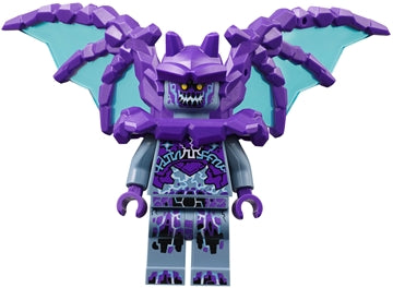 nex081 Gargoyle - Dark Purple Wings with Trans-Light Blue Membranes