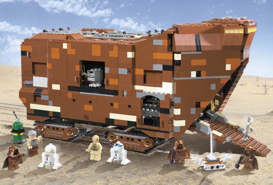 10144 Sandcrawler- missing 1 jawa