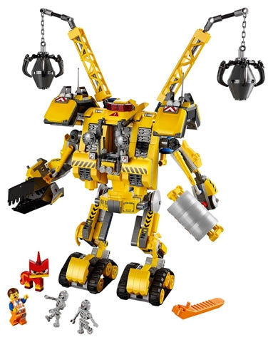 70814 Emmet's Construct - o - Mech- missing 2 figs