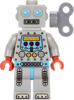 col087 Clockwork Robot, Series 6 (Minifigure Only without Stand and Accessories)