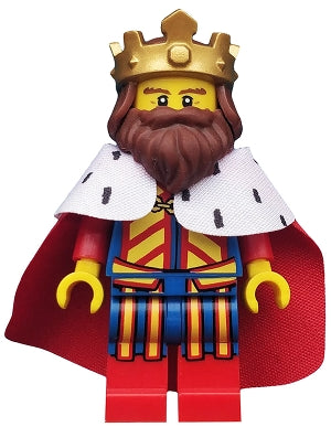 col195 Classic King, Series 13 (Minifigure Only without Stand and Accessories)