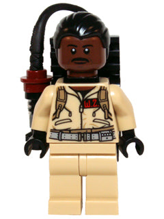 gb004 Winston Zeddemore - Plain Arms, Proton Pack