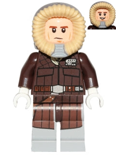 sw0709 Han Solo - Parka, Dark Brown Coat (Hoth)