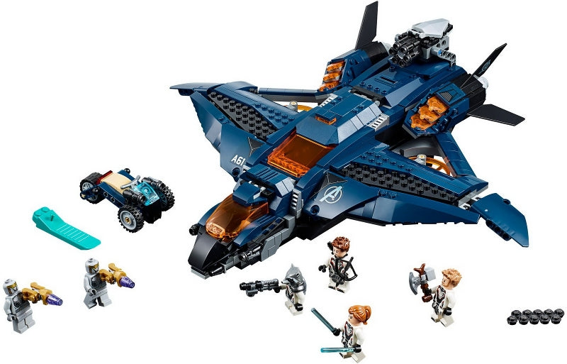 76126 Avengers Ultimate Quinjet- missing chitauri
