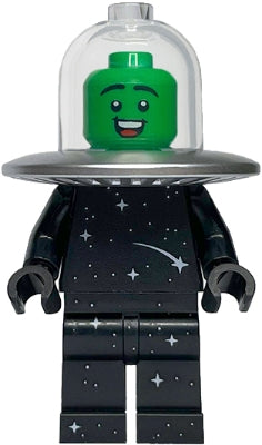 col443 Flying Saucer Costume Fan, Series 26 (Minifigure Only without Stand and Accessories)
