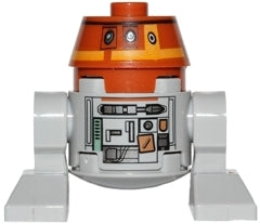 sw0565 Astromech Droid, C1-10P (Chopper) - Light Bluish Gray Body