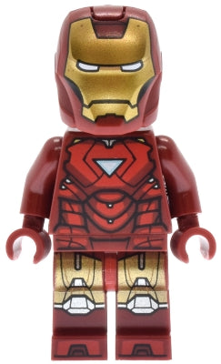 sh1015 Iron Man - Mark 6 Armor, Large Helmet Visor, Light Nougat Head
