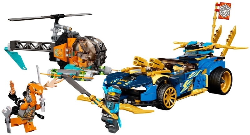 71776 Jay and Nya's Race Car EVO- no figs