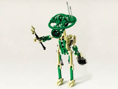 8000 Pit Droid missing rubber bands