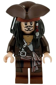 poc011 Captain Jack Sparrow with Tricorne