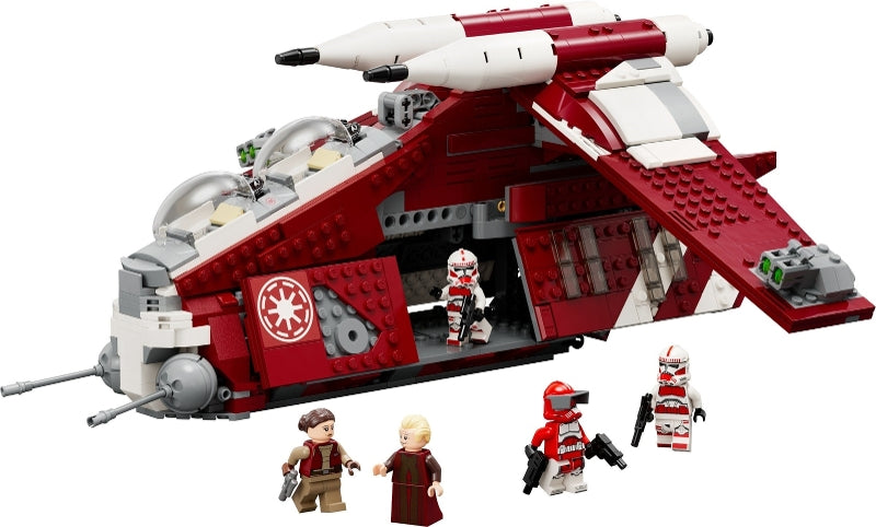 75354 Coruscant Guard Gunship- missig shock troopers