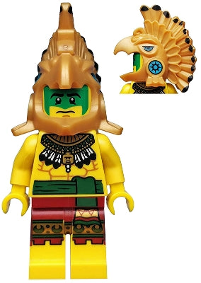 col098 Aztec Warrior, Series 7 (Minifigure Only without Stand and Accessories)