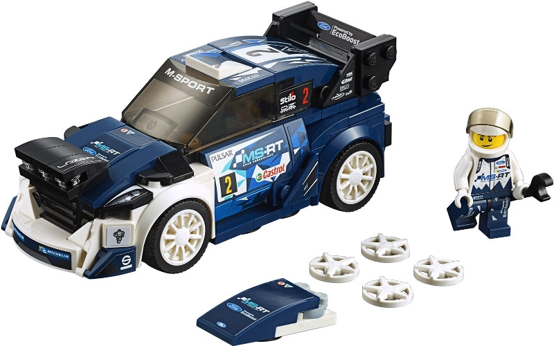 75885 Ford Fiesta M-Sport WRC missing extra pieces