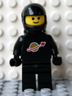 sp003new Classic Space - Black with Air Tanks and Motorcycle (Standard) Helmet (Reissue)
