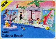 6410 Cabana Beach- missing pieces and 2 figs