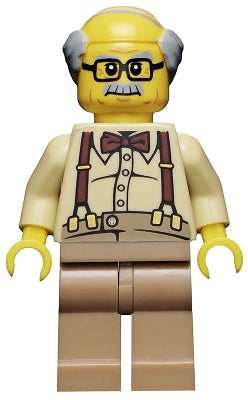 col152 Grandpa, Series 10 (Minifigure Only without Stand and Accessories)