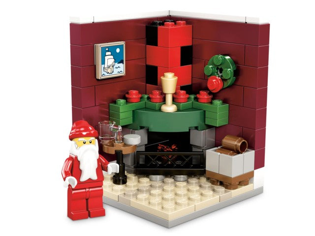 3300002 Fire Place Scene (Limited Edition 2011 Holiday Set (2 of 2))