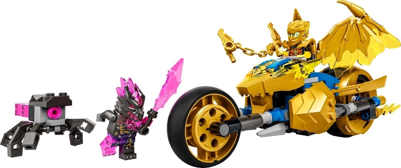 71768 Jay's Golden Dragon Motorbike missing warrior