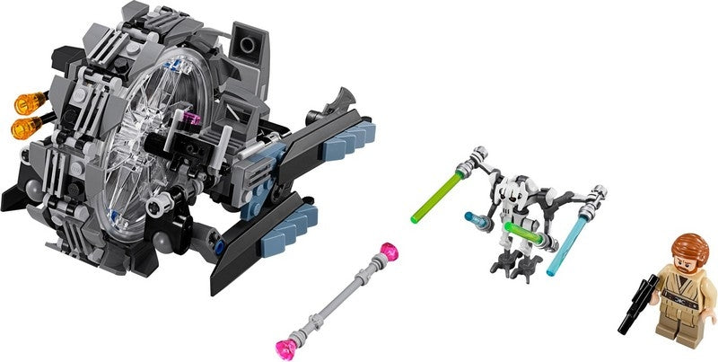 75040 General Grievous' Wheel Bike- missing 2 grievous arms