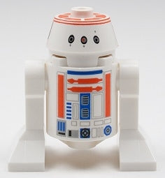 sw0373 Astromech Droid, R5-D8 / R5-D4 - Truncated Cone Head, Blue Center Panel