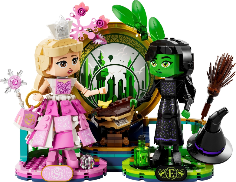 75682 Wicked Elphaba & Glinda Figures