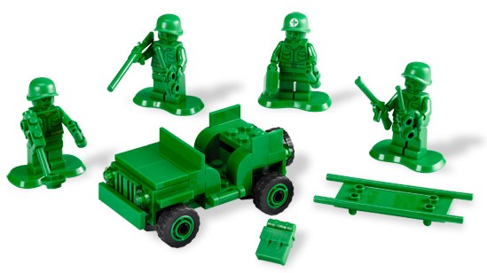 7595 Army Men on Patrol