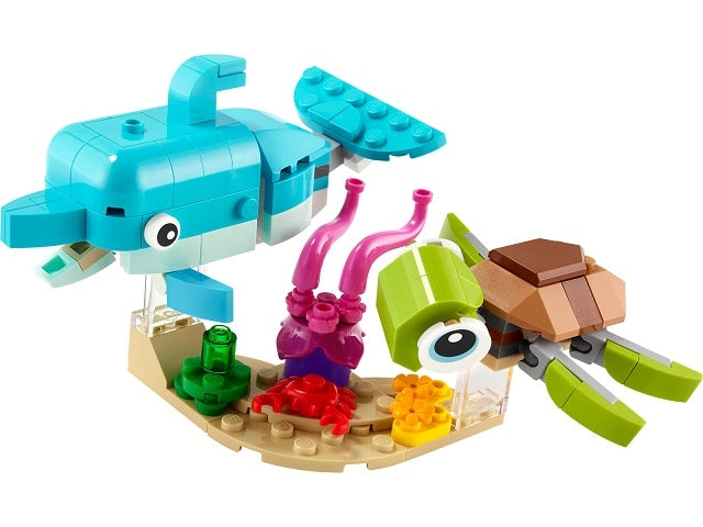 31128 Dolphin and Turtle