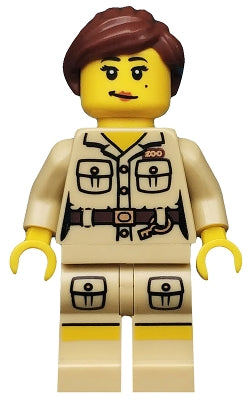 col071 Zookeeper, Series 5 (With Stand and Accessories)