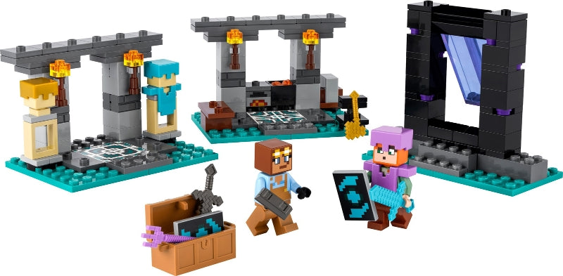 21252 The Armory- no figs, partial build