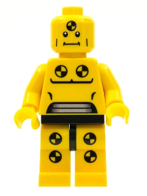 col008 Demolition Dummy, Series 1 (Minifigure Only without Stand and Accessories)