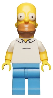 sim007 Homer Simpson, The Simpsons, Series 1 (Minifigure Only without Stand and Accessories)