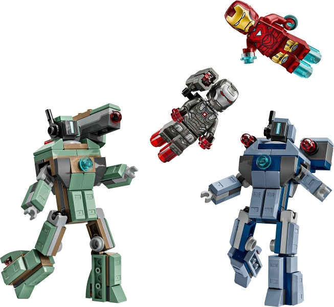76320 Iron Man & War Machine vs. Hammer Drones- no figs