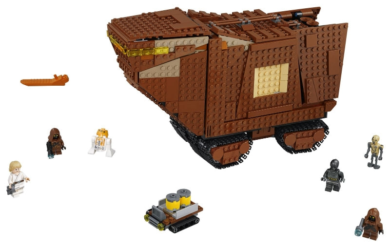 75220 Sandcrawler- missing luke and protocol droid