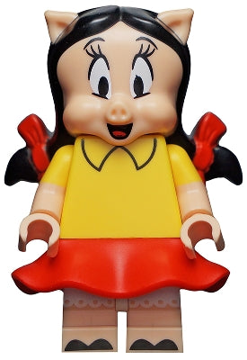 collt11 Petunia Pig, Looney Tunes (Minifigure Only without Stand and Accessories)
