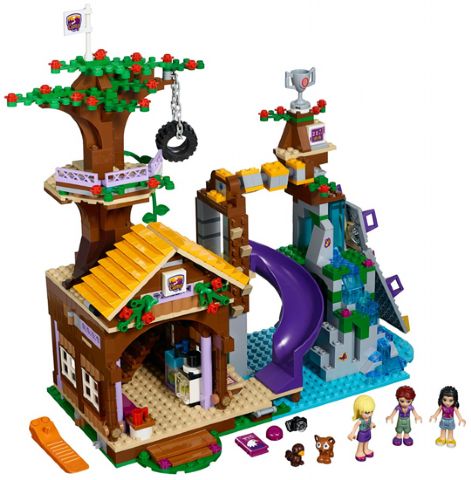 41122 Adventure Camp Tree House- no figs