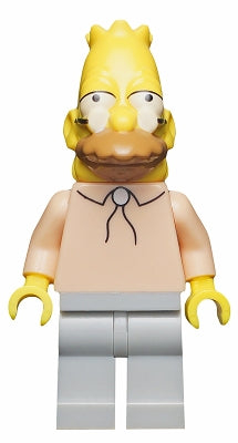 sim012 Grampa Simpson, The Simpsons, Series 1 (complete with accessories)