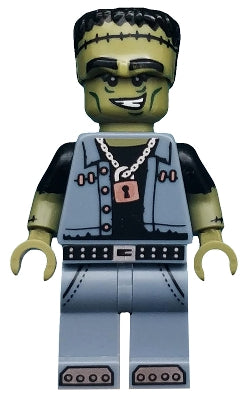 col222 Monster Rocker, Series 14 (Minifigure Only without Stand and Accessories)