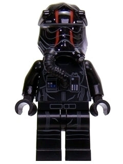 sw0860 First Order TIE Pilot, Two Red Stripes on Helmet