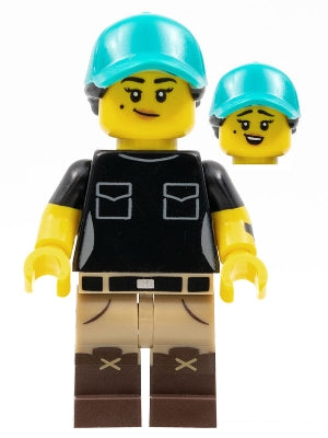 col394 Birdwatcher, Series 22 (Minifigure Only without Stand and Accessories)
