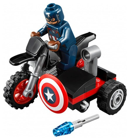 30447 Captain America's Motorcycle polybag