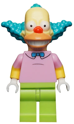 sim014 Krusty the Clown, The Simpsons, Series 1 (complete with accessories)