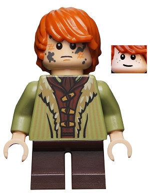 lor100 Bain Son of Bard - Coat with Fur Trim
