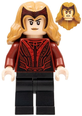 sh0831 The Scarlet Witch (Wanda Maximoff) - Plain Legs, Medium Nougat Hair with Tiara